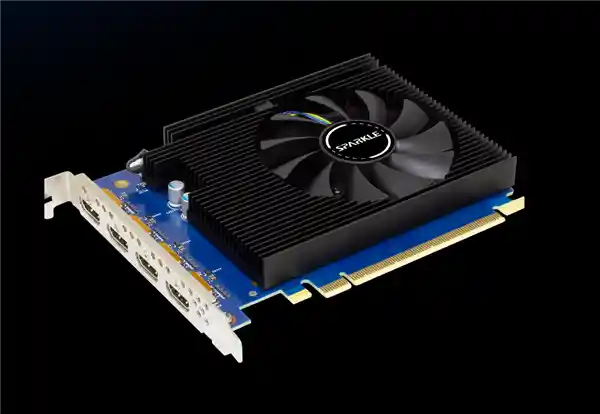 Intel锐炫A310惊艳亮相：四个HDMI接口一字排开
