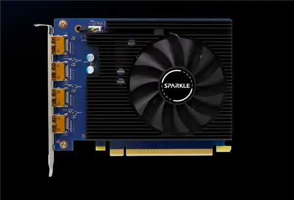 Intel锐炫A310惊艳亮相：四个HDMI接口一字排开