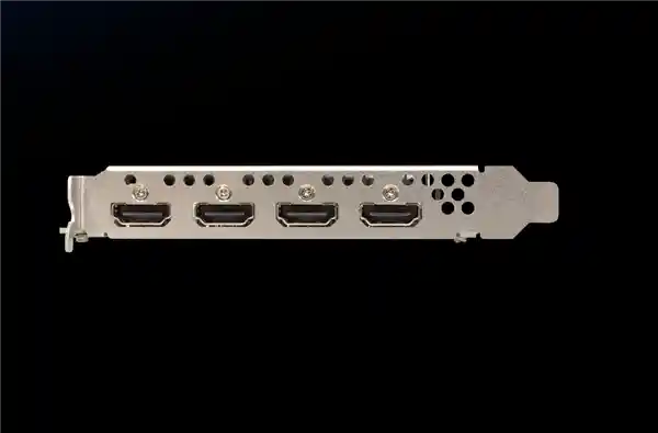 Intel锐炫A310惊艳亮相：四个HDMI接口一字排开