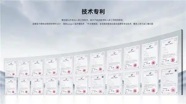 「领跑人体工学技术16年 黑白调改写行业标杆」