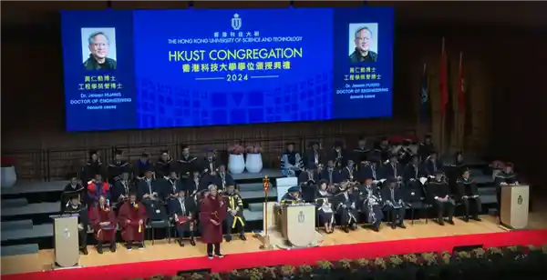 黄仁勋送出10张4060 Ti显卡，香港科技大学授予荣誉博士称号