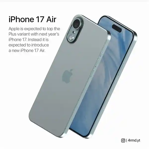 iPhone 17 Air曝光！史上最薄手机无实体SIM卡槽