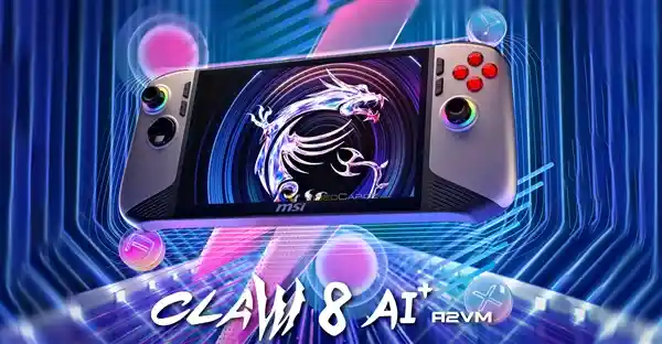 微星Claw 8、Claw 7 AI+掌机震撼发布！全新酷睿Ultra 200V、超大32GB内存引领新潮流