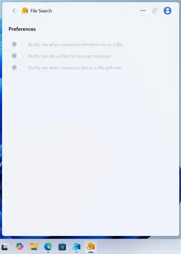微软Win11任务栏大升级：WebView2技术助力快速文件搜索！
