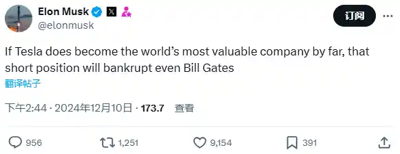马斯克破盖茨破？特斯拉一举登顶全球市值第一或让盖茨身家败落