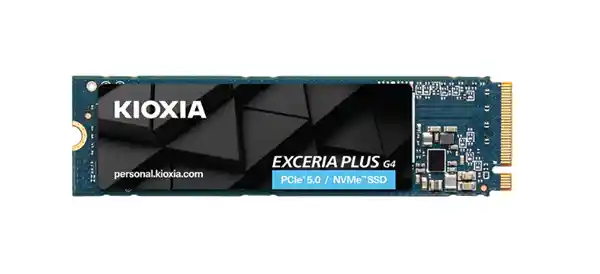 铠侠全新推出EXCERIA PLUS G4固态硬盘：PCIe 5.0规范，读取速度突破10000MB/s