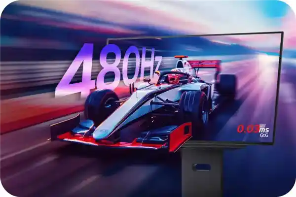 LG OLED显示器突破极限！首款480Hz+DP 2.1，灰阶响应仅0.03毫秒助你畅享顶尖游戏体验