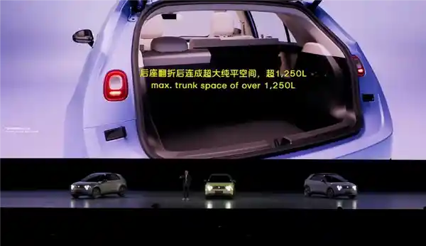 蔚来全新品牌萤火虫首款车型亮相：独具特色的三眼灯设计