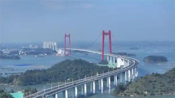 创新壮丽！龙门大桥横空出世，连接广西大陆与海岸线，成为新地标！