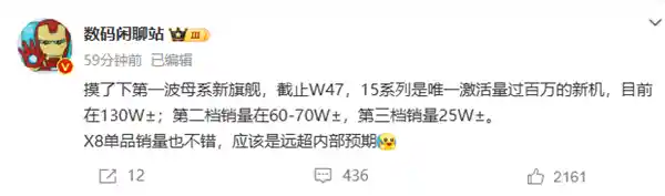 小米15系列激活量突破130万！独家揭秘新旗舰的热销秘诀