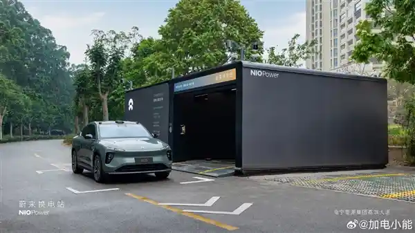 蔚来汽车发起基建狂潮！单日新建93座换电站，助力打造3000座换电网络