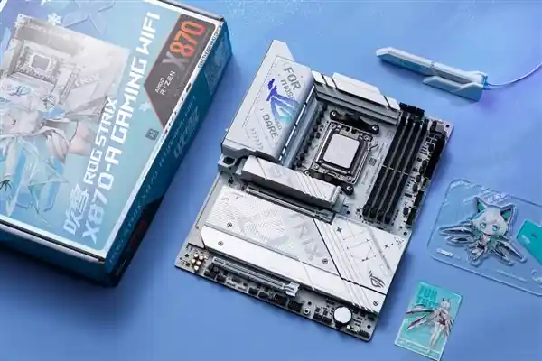 华硕X870/Z890吹雪主板：电竞房的终极利器！