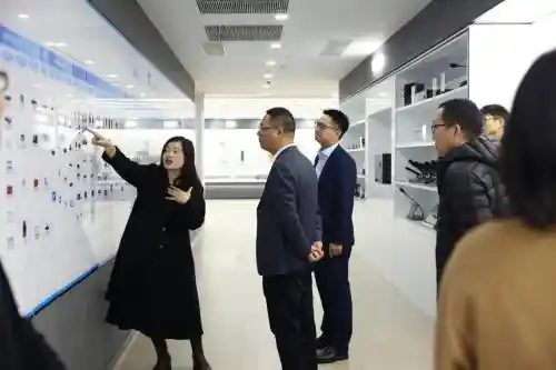 未来科技城党工委书记郭云伟一行莅临itc保伦股份，共探科技创新之路