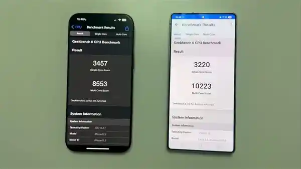 骁龙888+ vs A16芯片：三星S25 Ultra多核性能超越iPhone 16 Pro Max达20%