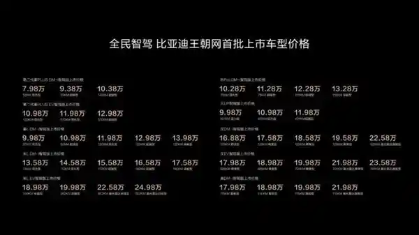 比亚迪智能驾驶技术下饺子7万车型配备NOA功能，王传福表示：NOA将成为标配技术