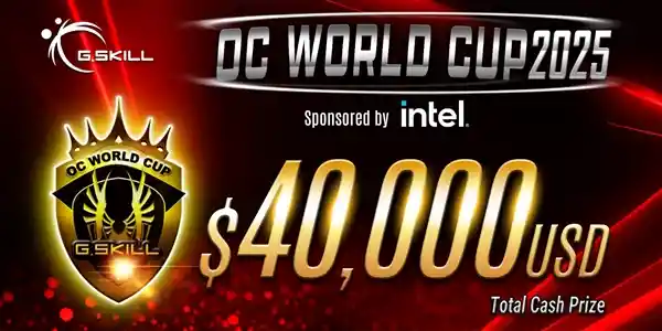 芝奇 Computex 2025 超频盛宴！40,000美金巨奖等你挑战！