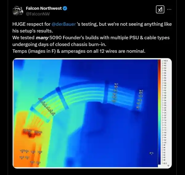 RTX 5090电源接口神秘烧毁事件背后真相揭秘：科技大佬实测无法还原！