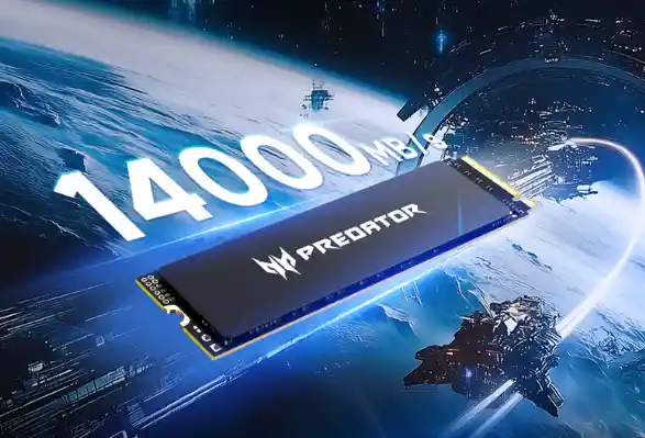 宏碁GM9000系列率先推出PCIe 5.0 SSD，性能飙升至14000MB/s，售价惊喜899元起！