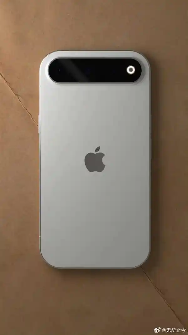 全新设计！iPhone 17 Air横向条形后置摄像头，机身仅5.5mm厚度