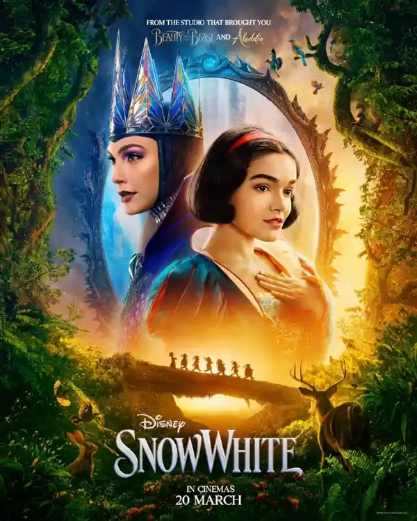 《全新真人版白雪公主海报震撼发布：经典对决一触即发》