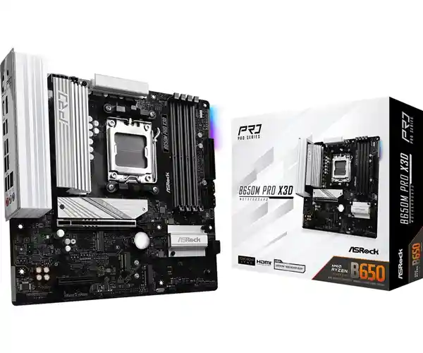 颠覆游戏规则：华擎首发专为AMD X3D处理器打造的‘Pro X3D’系列主板