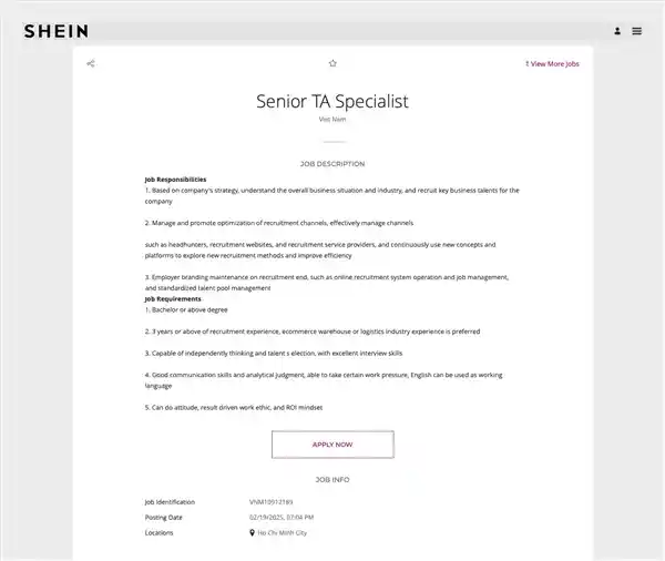 [SHEIN越南启航：专项招募计划助力东南亚供应链革新]