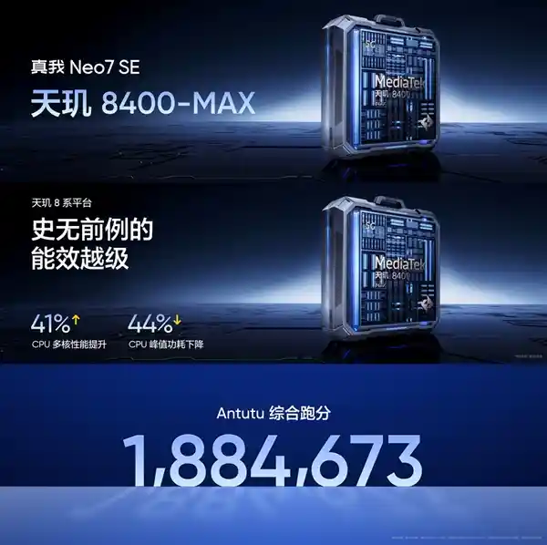 [突破极限！真我Neo7 SE震撼首发天玑8400-MAX， redefine 2000元价位性能巅峰]