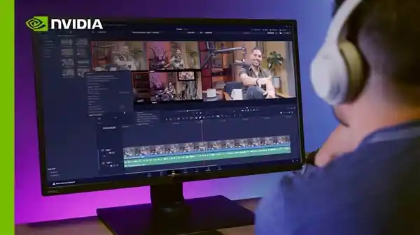 全新 NVIDIA Broadcast AI 功能在GeForce RTX 50 系列GPU上正式亮相，打造全新直播体验