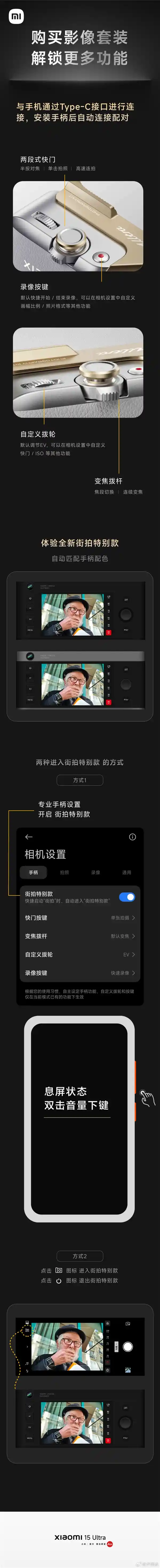 小米15 Ultra影像套装实用技巧大揭秘