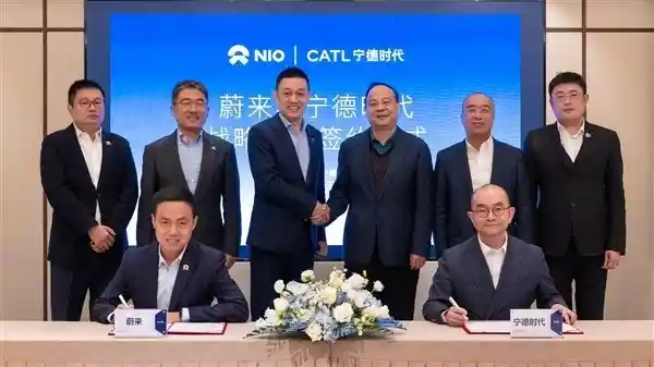 蔚来携手宁德时代，打造全球最大换电网络