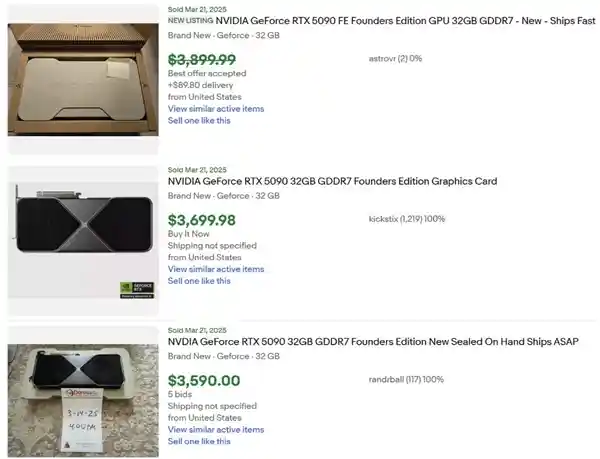 《RTX 5090 FE公版二手价回落，离真香原价又近一步！》