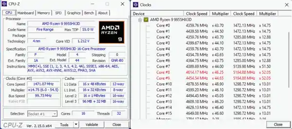 《性能怪兽降临！AMD锐龙9 9955HX3D首发评测：单核多核王者归来》