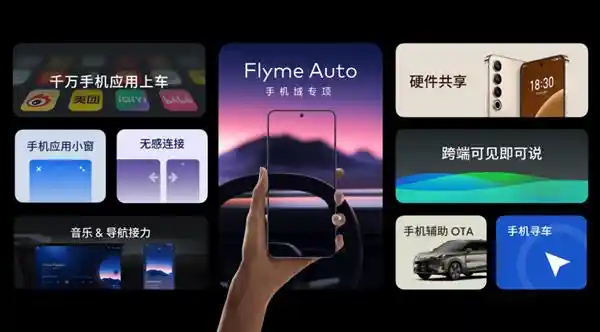 星纪魅族 Flyme Auto 助力吉利银河 E8 实现科技颠覆