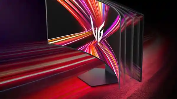 LG电子震撼登场：首次亮相中国！45英寸可弯曲OLED电竞显示器在AWE 2025引领视觉革新
