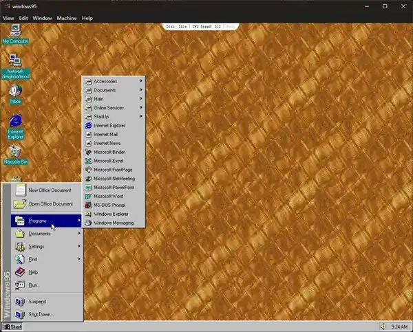 《穿越时空：2025年轻松畅玩Windows 95，颠覆想象无需重装》