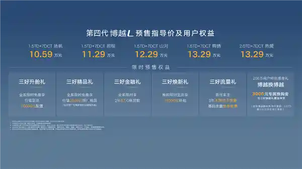智享新境，新款吉利博越L预售启动：Flyme Auto车机赋能智能出行