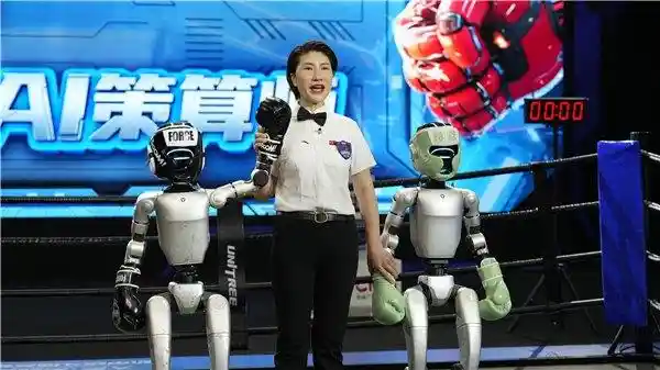 《人形机器人格斗盛宴：央视直播引领全新竞技潮流》