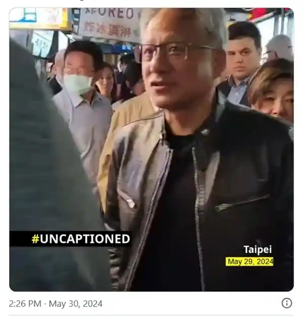 黄仁勋领衔台北电脑展开幕演讲，神秘万亿盛宴即将揭幕