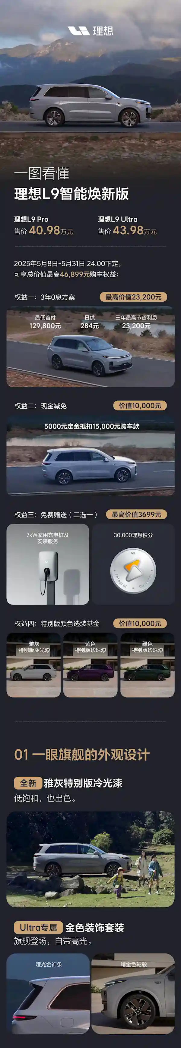 [理想L9焕新版来袭：40万级家用SUV天花板全面解析！]