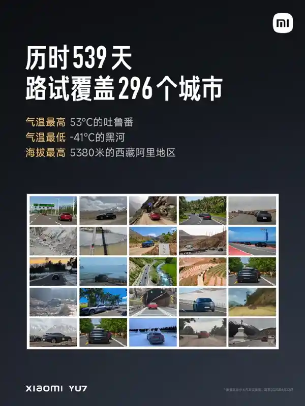 雷军揭秘：YU7背后的摩德纳平台，小米测试车规模罕见引关注
