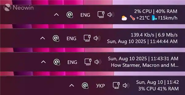 只需一个插件，Windows 11任务栏秒变系统监控中心