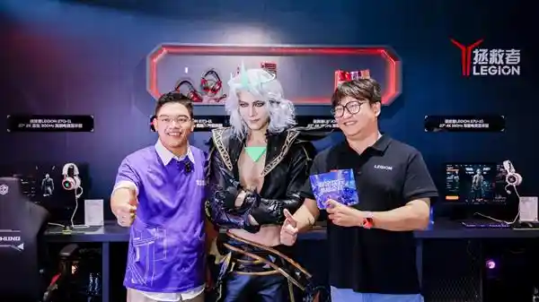 TCL华星联袂联想亮相ChinaJoy2025，拯救者引爆全场热议